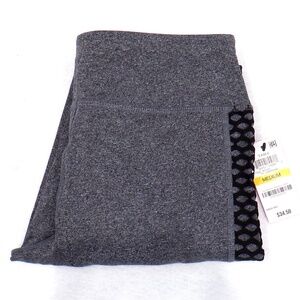 MATERIAL GIRL Active Grey Leggings NWT